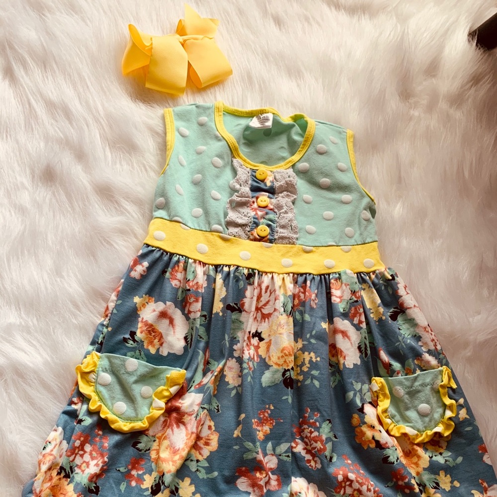 Boutique girls size 6 dress